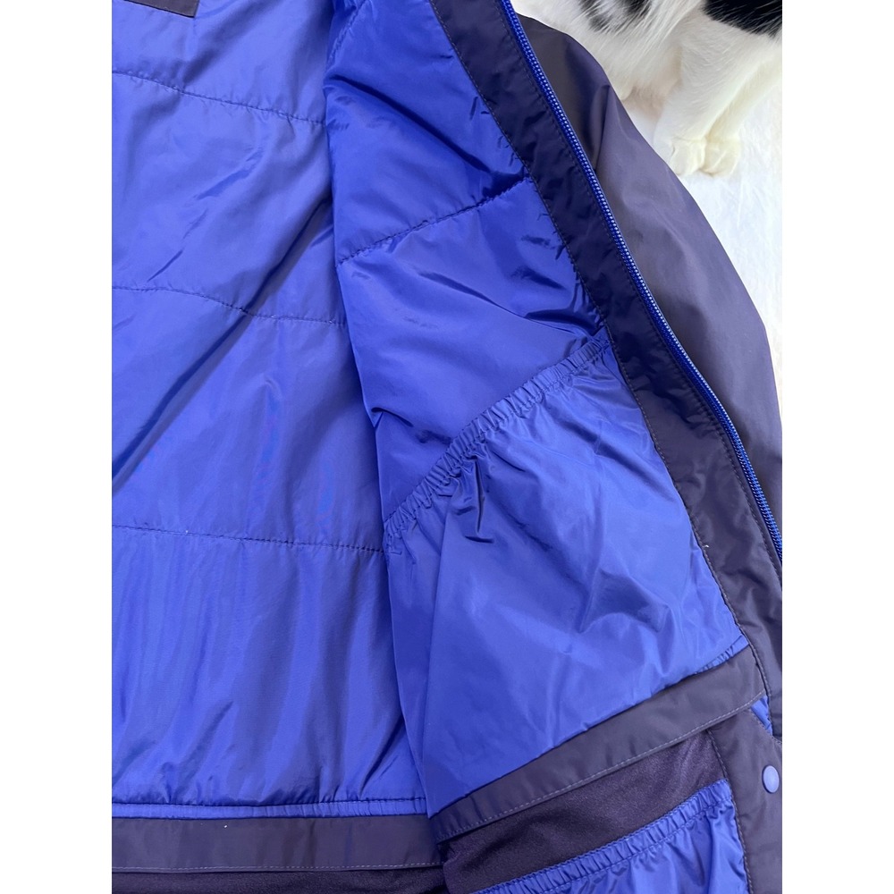 Lands' End Fx PrimaLoft Snow Sport Waterproof Jacket Men's XXL Purple Ski - Picture 10 of 16